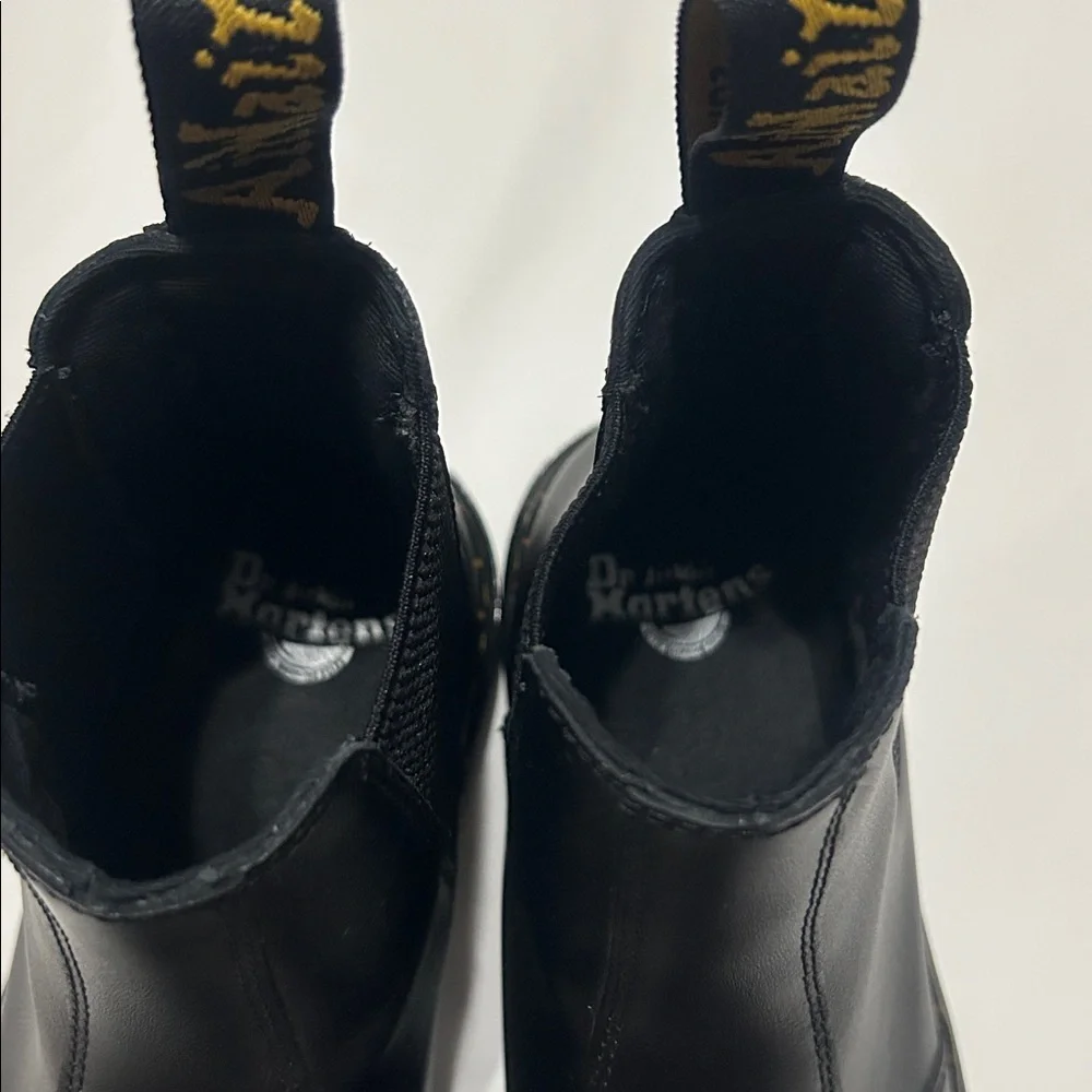 Dr. Martens Dorrian Black Leather Chelsea Boots size 9 New - Picture 9 of 11
